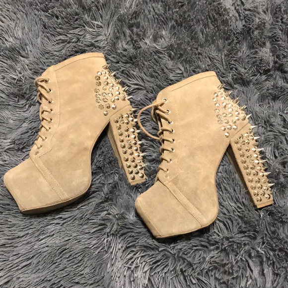 Jeffrey Campbell Shoes - Jeffrey Campbell taupe nude beige spike lita